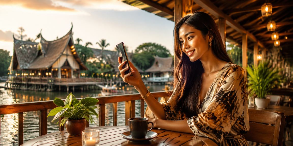 Pengguna di Sarawak mengakses kasino mudah alih ra888 melalui telefon pintar
